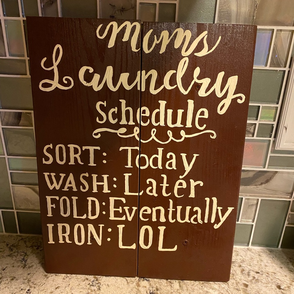 Laundry signs